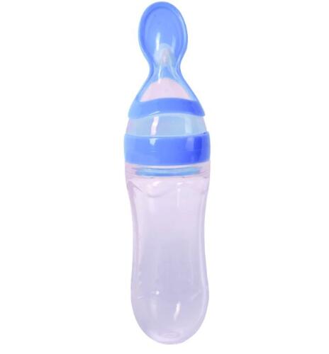 Silicone Squeezing Feeding Bottle