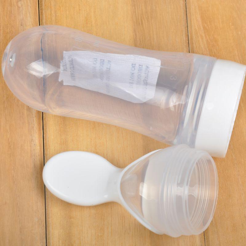 Silicone Squeezing Feeding Bottle